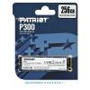 PATRIOT SSD P300 256GB M2 2280 PCIE GEN3, 1700MBS/1100MBS R/W