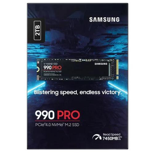 SSD SAMSUNG 990 PRO 2TB M.2 NVMe PCIe Gen 4.0 x4 Read/Write 7450/6900 Mb/s