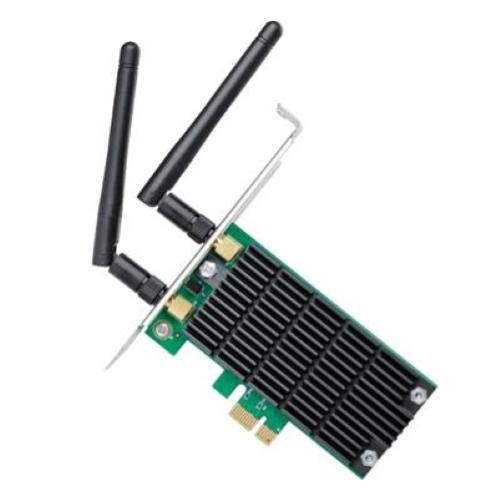 ADATTATORE PCI EXPRESS WI-FI AC1200 TP-LINK ARCHER T4E 300MBPS A 2.4GHZ + 867MBPS A 5GHZ BEAMFORMING