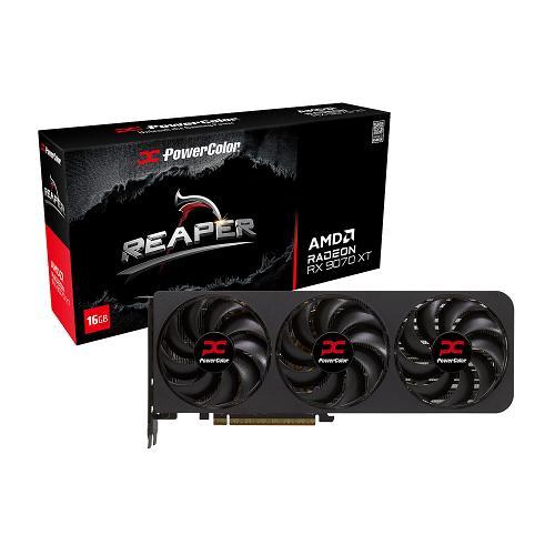 POWERCOLOR REAPER RADEON RX 9070 XT 16GB GDDR6 HDMI/3*DISPLAYPORT PCI EX 5.0 16X