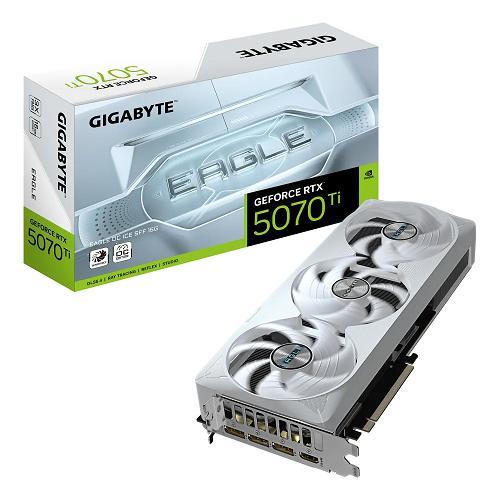 GIGABYTE GEFORCE RTX 5070 TI EAGLE OC ICE SFF 16GB GDDR7 DLSS4 1*HDMI/3*DISPLAYPORT PCI EX 5.0 16X