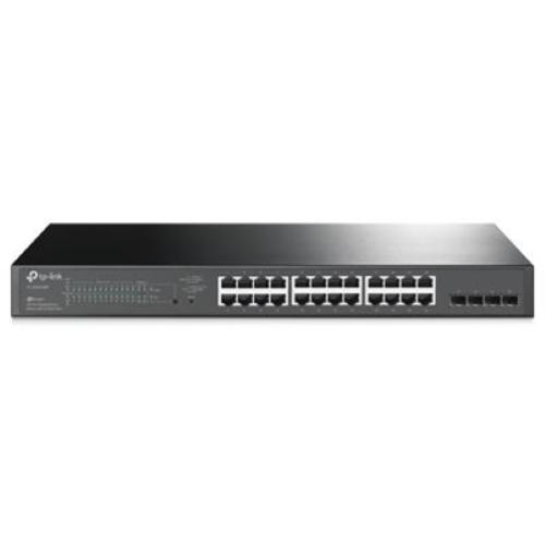 SWITCH 24P LAN GIGABIT TP-LINK TL-SG2428P (T1600G-28PS)POE+ SMART CON 4 COMBO SFP -