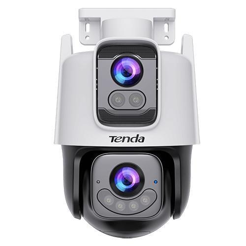 TENDA WI-FI CAMERA 6MP,DUAL-LENS LINKAGE, WI-FI6, OUTDOOR, FULL COLOR, PAN-TILT, WALL MOUNT