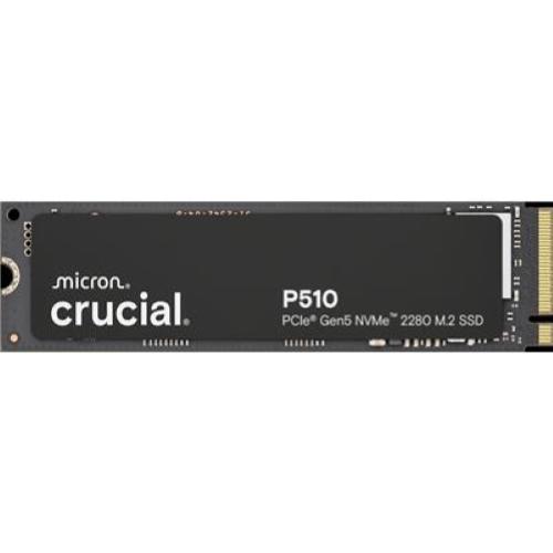 CRUCIAL SSD P510 1TB PCI-E GEN5 NVME M.2 Velocità di lettura: 11000 MB/s - Velocità di scrittura: 9500MB/s