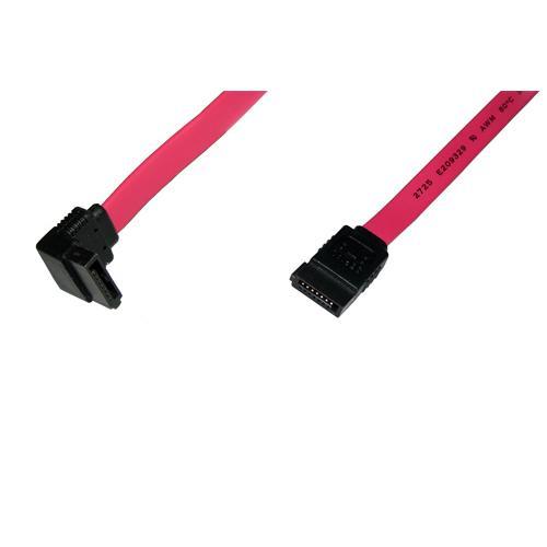 CAVO INTERNO SERIAL ATA III 7 POLI CON CONNETTORE ANGOLATO 90 GRADI MT. 0,50