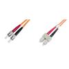 CAVO FIBRA OTTICA ST A SC MULTIMODE DUPLEX 50/125 MT.3 (DK-2512-03)