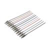 SET 12 CAVI PIGTAIL FIBRA OTTICA COLORATI CONNETTORI LC OM3 50/125 SIMPLEX