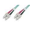 CAVO FIBRA OTTICA SC A SC MULTIMODE DUPLEX 50/125 MT.3 OM3