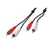 CAVO AUDIO VIDEO 2 X RCA MASCHIO/MASCHIO MT 2,5