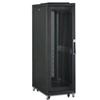 ARMADIO RACK 19" 42 UNITÀ 19" PER RETI E SERVER MISURE (A)2010 X (L)800 X (P)1000 MM. COLORE NERO